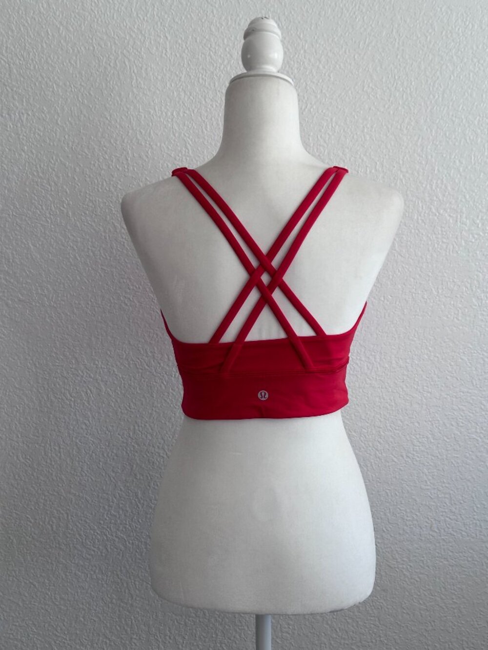 Lululemon “Run with the Roses” 5K Sports Bra | Size 8 | Strappy Back - Picture 5 of 6